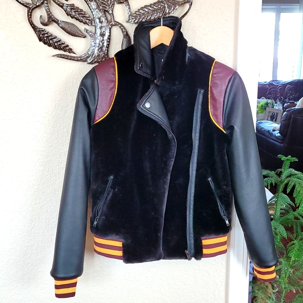 William Rast sz Xs varsity jacket.